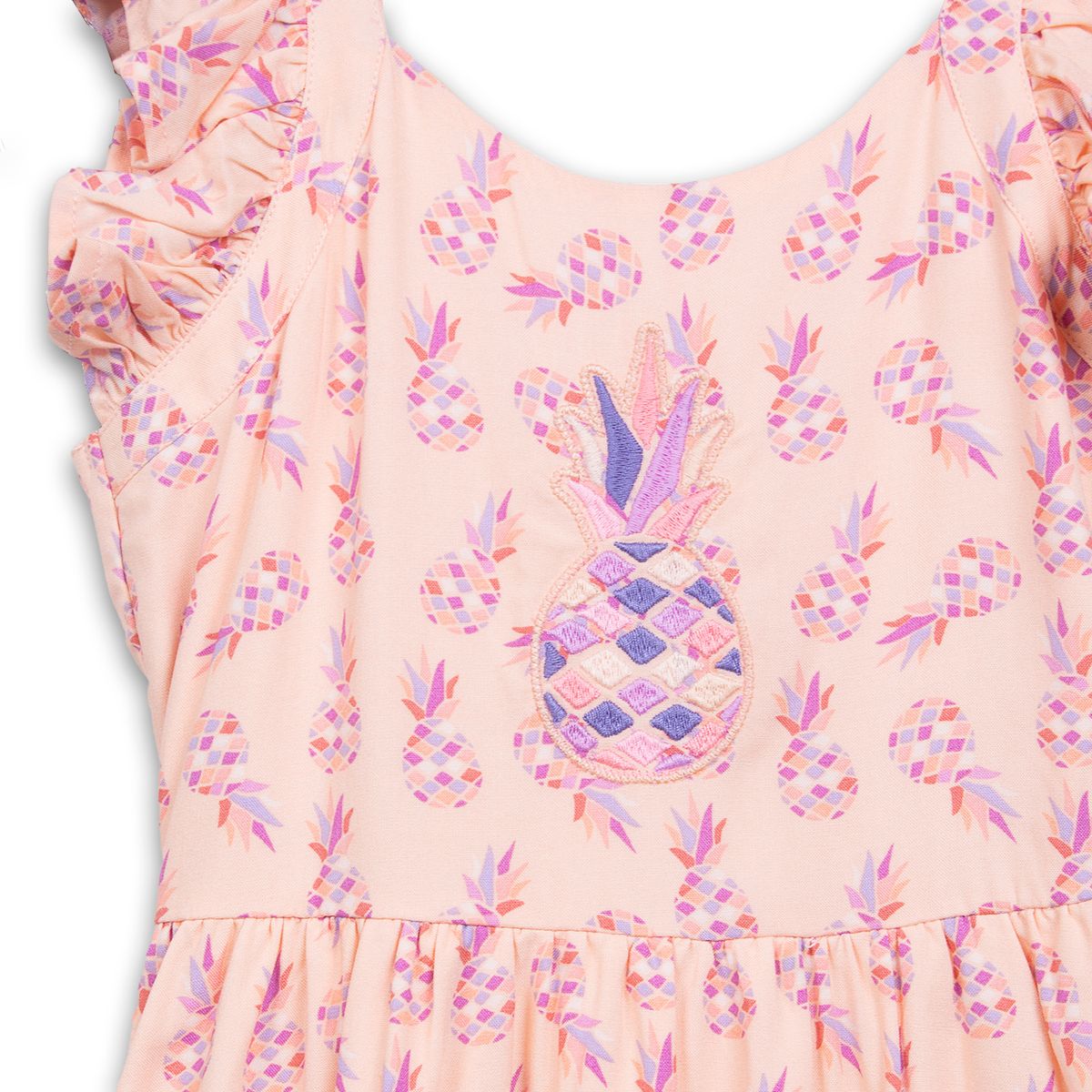 PILLIN - Vestido Niña Coral Pillin PVC841-25COR