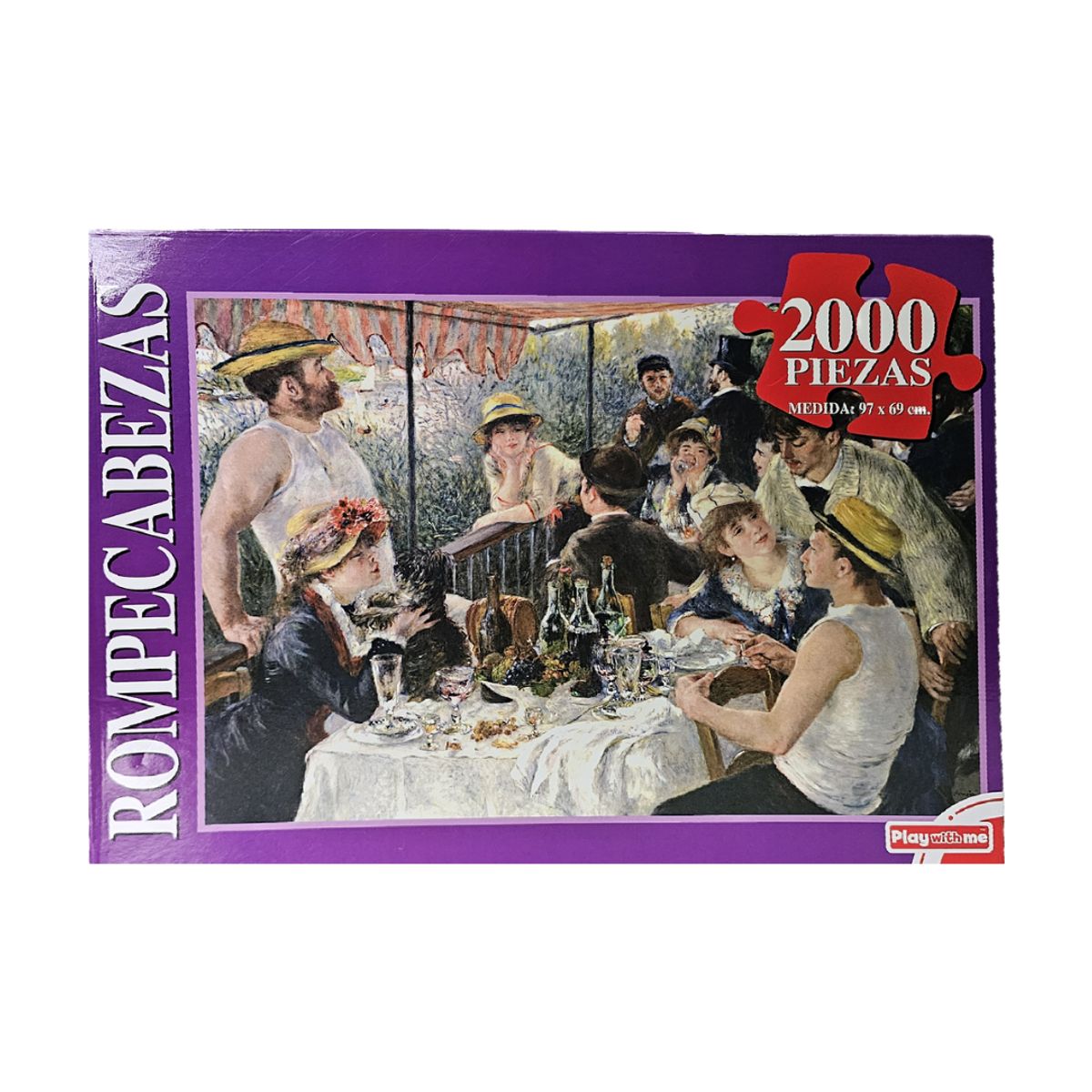 IMPOPLANET - PUZZLE ROMPECABEZAS 2000 PIEZAS ALMUERZO DE LOS REMEROS