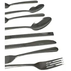 GENERICO - Set 24 Cubiertos de Mesa Dewart Acero Inoxidable