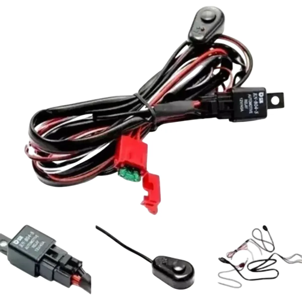 GENERICO - Ramal Cableado Interruptor Relay Botonera Para Neblineros