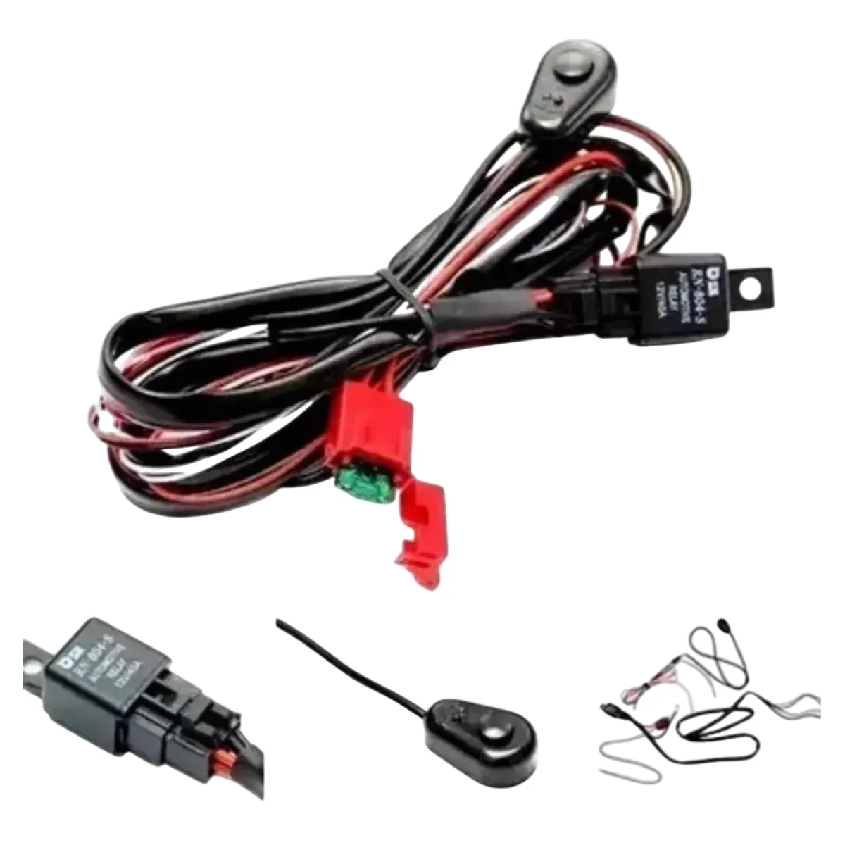 GENERICO - Ramal Cableado Interruptor Relay Botonera Para Neblineros