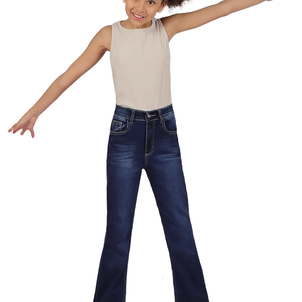 DIVINO JEANS - Jeans Anita I Azul Divino Teen