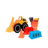 CAMIÓN BULLDOZER SET DE CONSTRUCCIÓN NIÑO INFANTIL