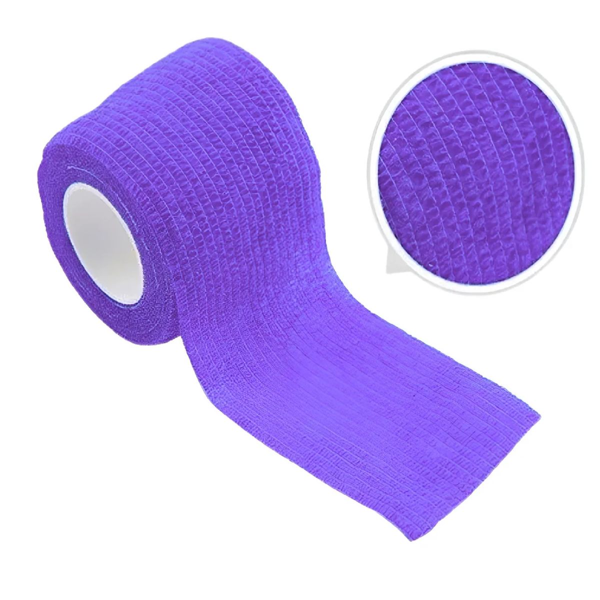 GENERICO - Venda Coban Autoadherente Vendaje Deporte 10cmx450cm Unidad Violeta