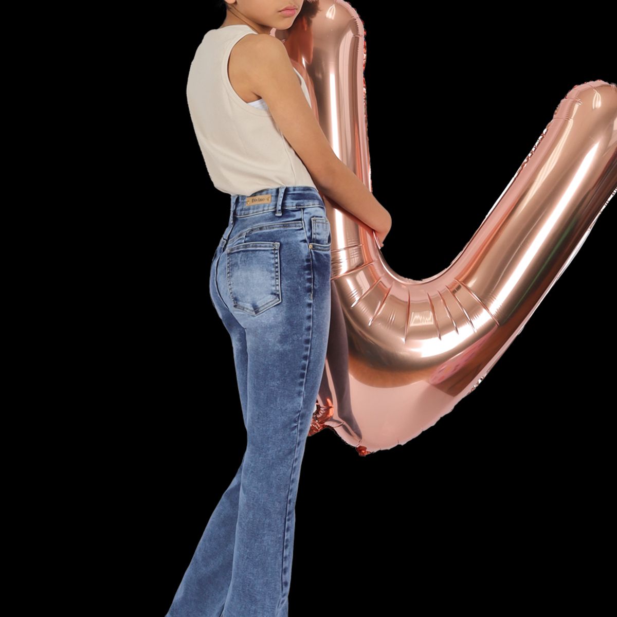 DIVINO JEANS - Jeans Anita II Celeste Divino Teen