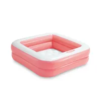 Piscina Inflable para Bebé 85cm x 85cm x 23cm 57 L, Rosado