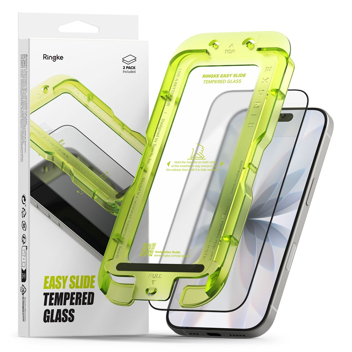 RINGKE - Lamina Pantalla Ringke Para iPhone 17 (pack 2)