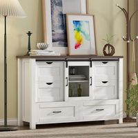 Buffet Cajonera Antique Roble White