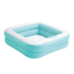 INTEX - Piscina Inflable para Bebé 85cm x 85cm x 23cm 57 L, Celeste