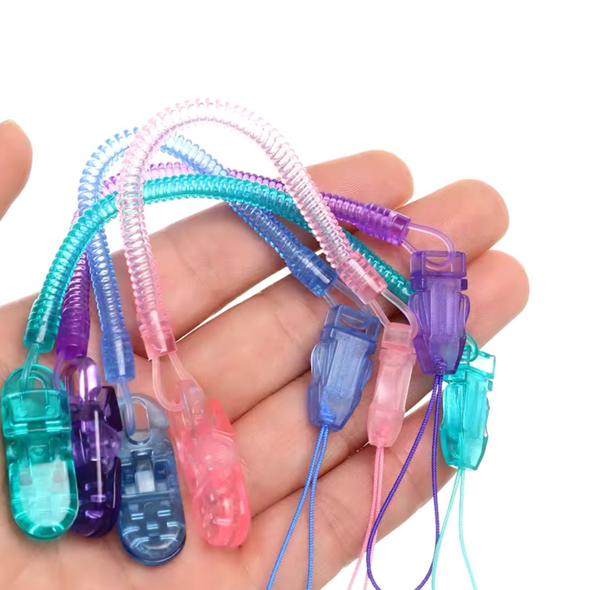 GENERICO - Clip Portachupete Resorte Bebe