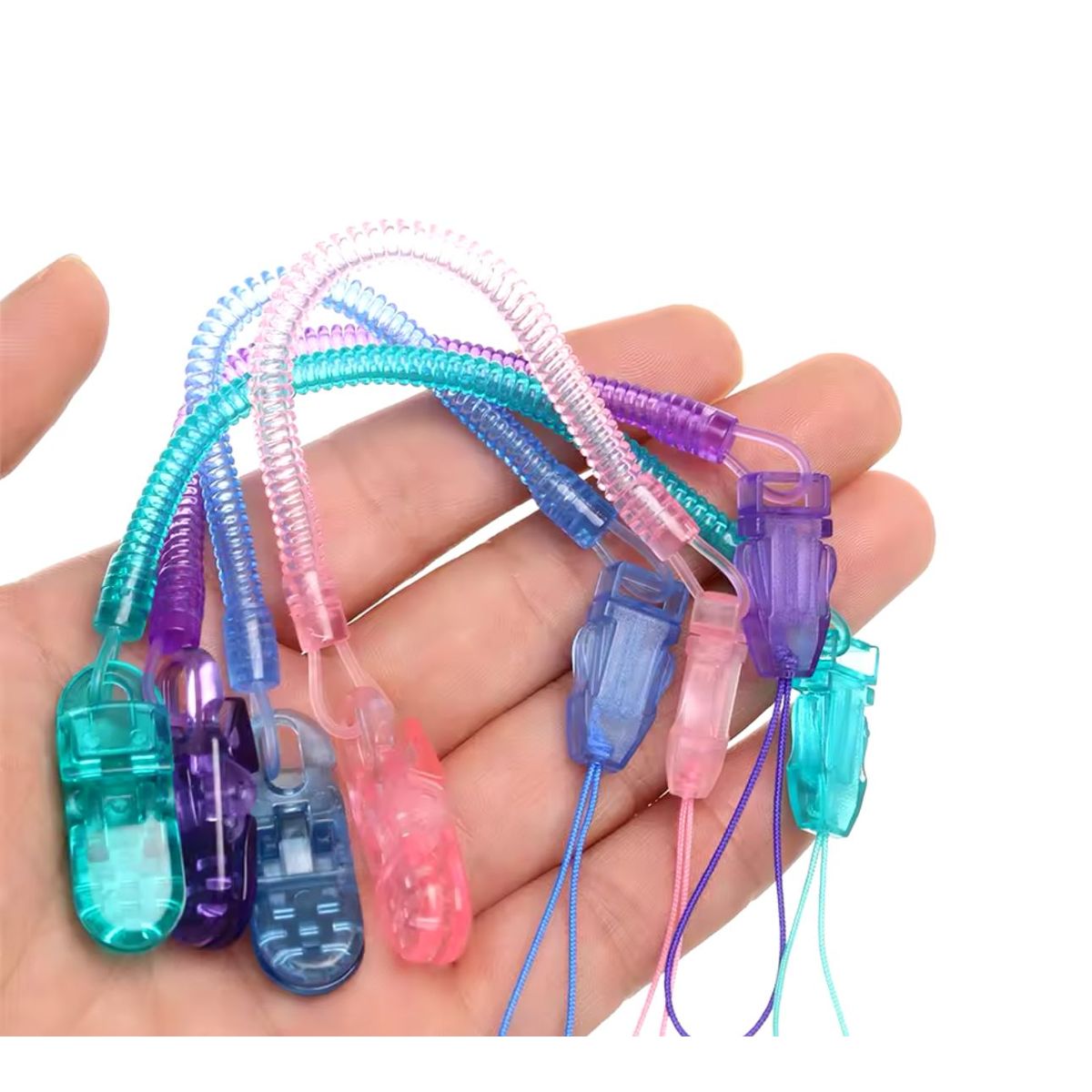 GENERICO - Clip Portachupete Resorte Bebe