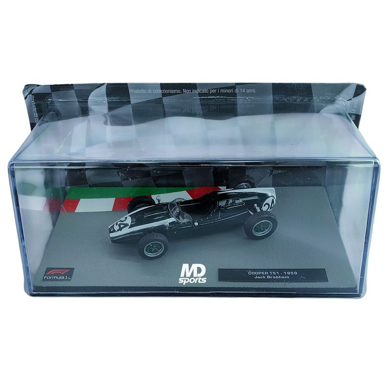 FORMULA 1 - Auto Formula 1 Cooper T51 1959 Jack Brabham Acrilico 1:43