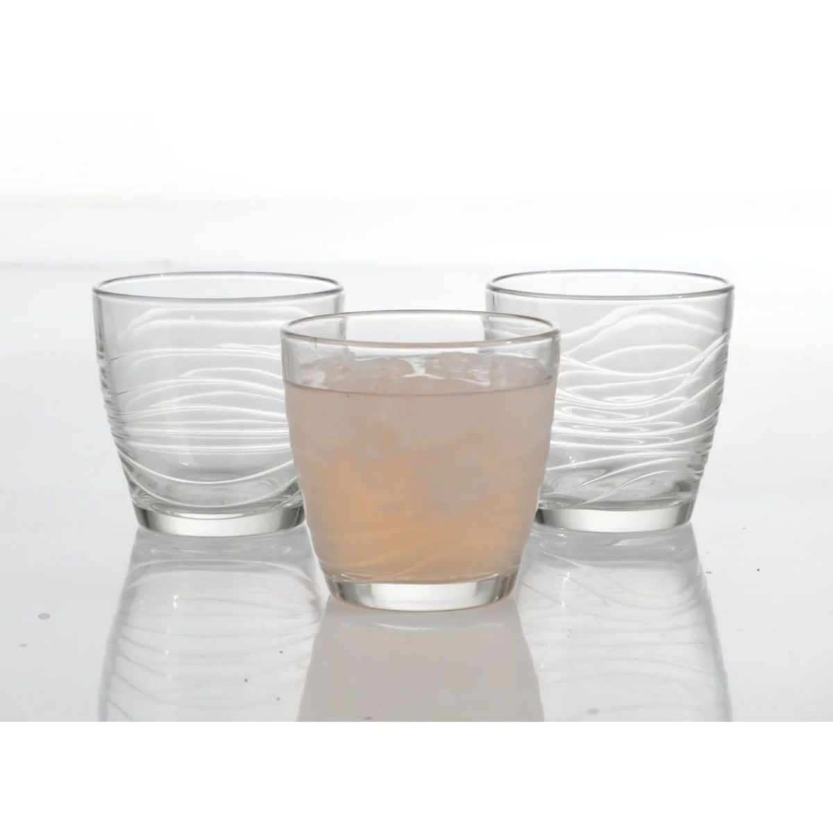 LIBBEY - Vasos Bajos De Vidrio Bebidas Coctel 340ml X6 - Orbita