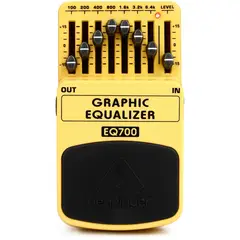 BEHRINGER - Pedal Ecualizador Gráfico para Guitarra EQ700