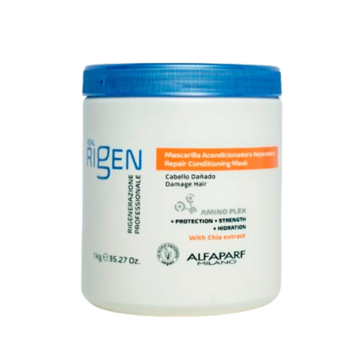 ALFAPARF MILANO - MASCARILLA ALFAPARF REAL RIGEN REPARACIÓN CABELLO DAÑADO 1 Kg.