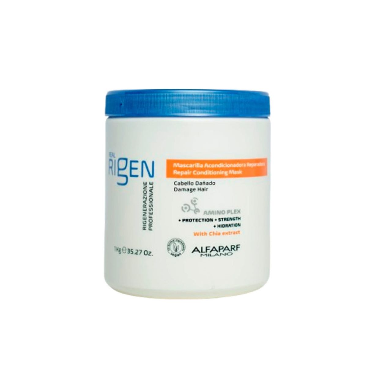 ALFAPARF MILANO - MASCARILLA ALFAPARF REAL RIGEN REPARACIÓN CABELLO DAÑADO 1 Kg.