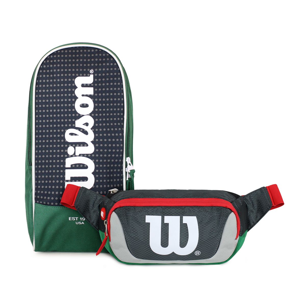 WILSON - Pack Wilson Botinero para zapatos Manchester + Banano Delta verde
