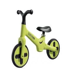 GENERICO - BICICLETA EQUILIBRIO BALANCE APRENDIZAJE SIN PEDALES NIÑA NIÑO VERDE