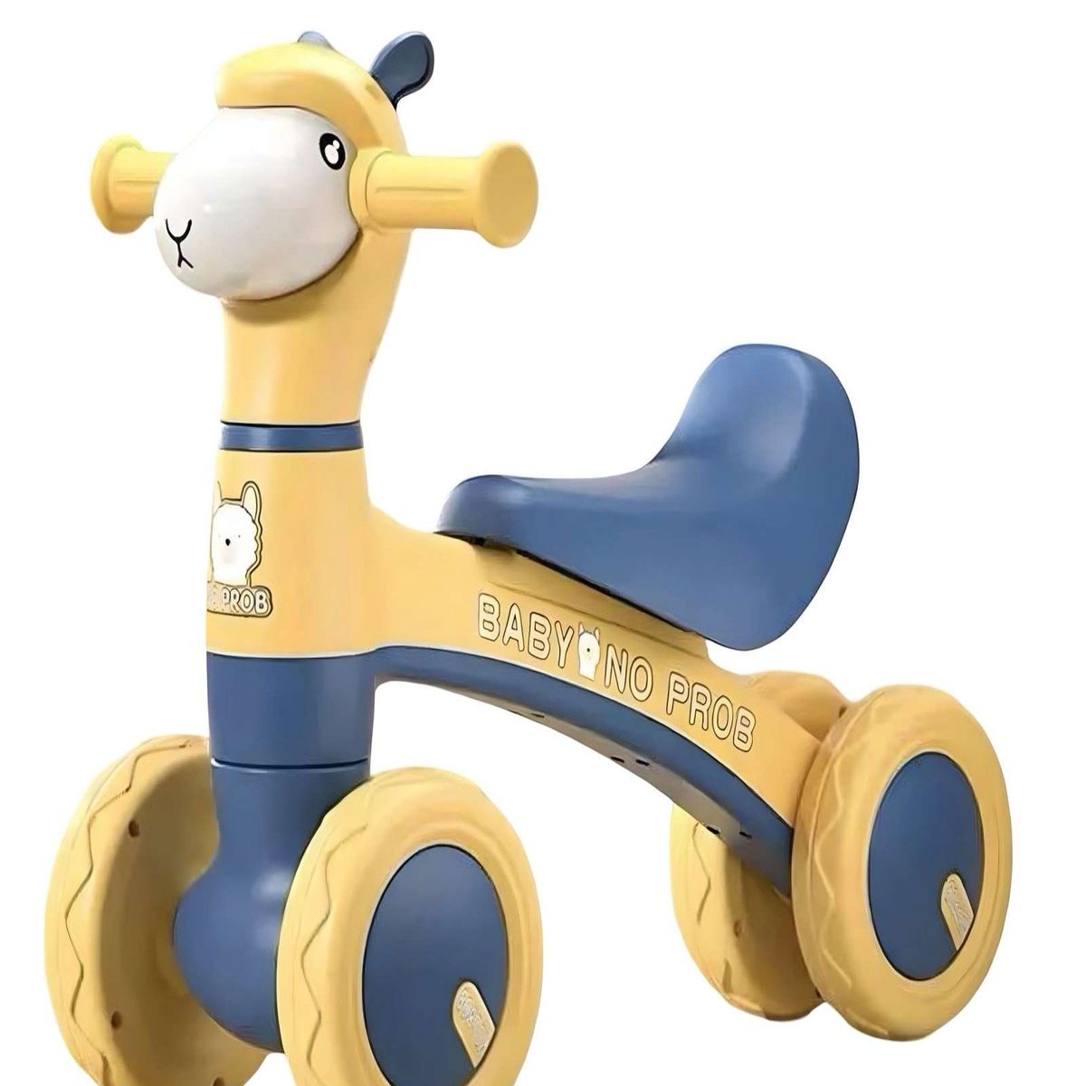 GENERICO - CORREPASILLO BEBE BICICLETA DE EQUILIBRIO AMARILLO