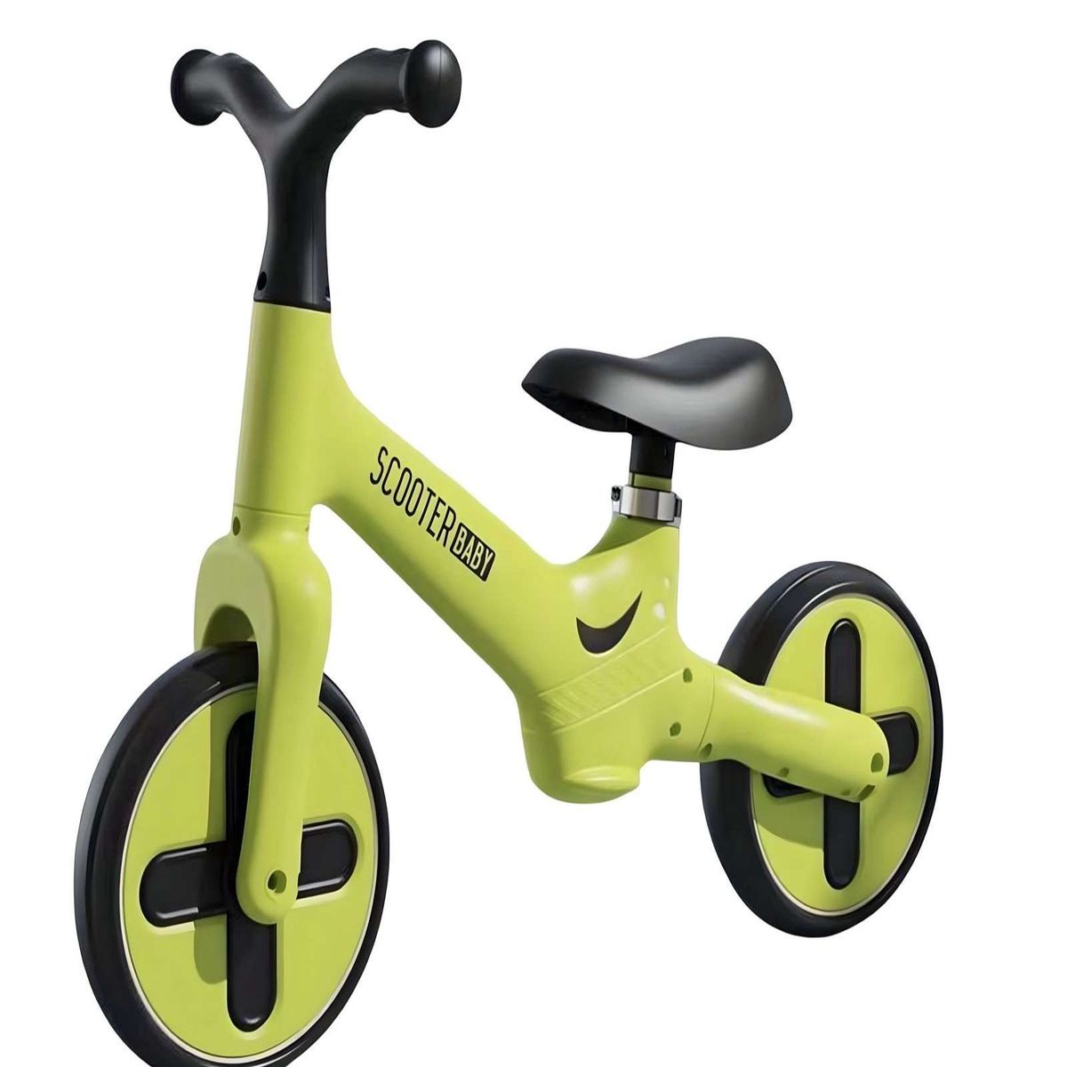 GENERICO - BICICLETA EQUILIBRIO BALANCE APRENDIZAJE SIN PEDALES NIÑA NIÑO VERDE