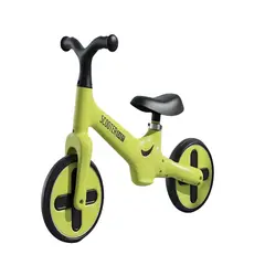GENERICO - BICICLETA EQUILIBRIO BALANCE APRENDIZAJE SIN PEDALES NIÑA NIÑO VERDE