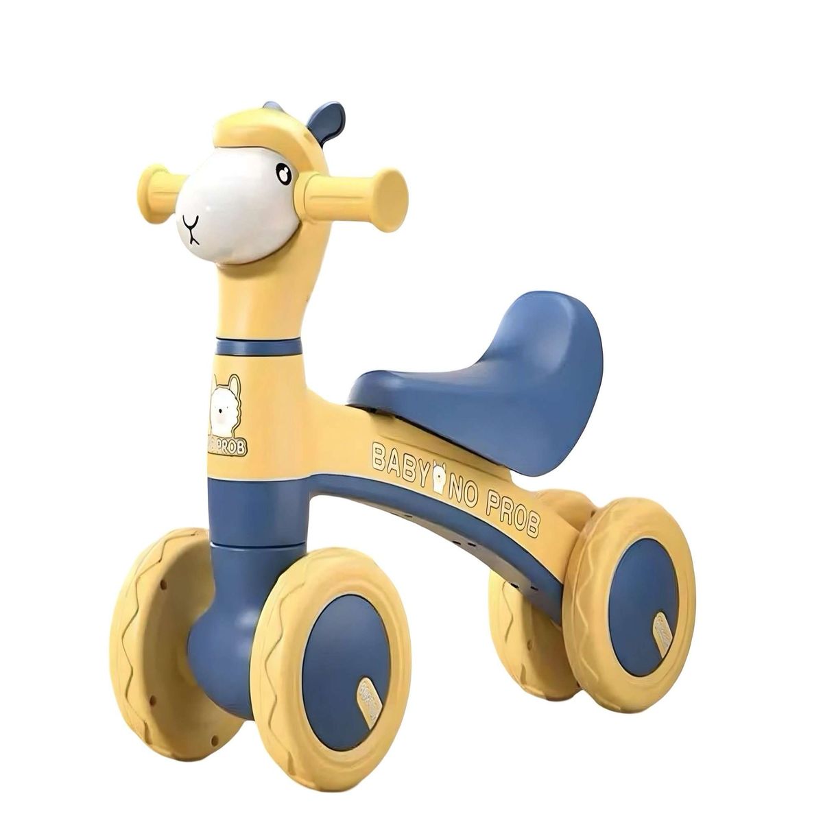GENERICO - CORREPASILLO BEBE BICICLETA DE EQUILIBRIO AMARILLO