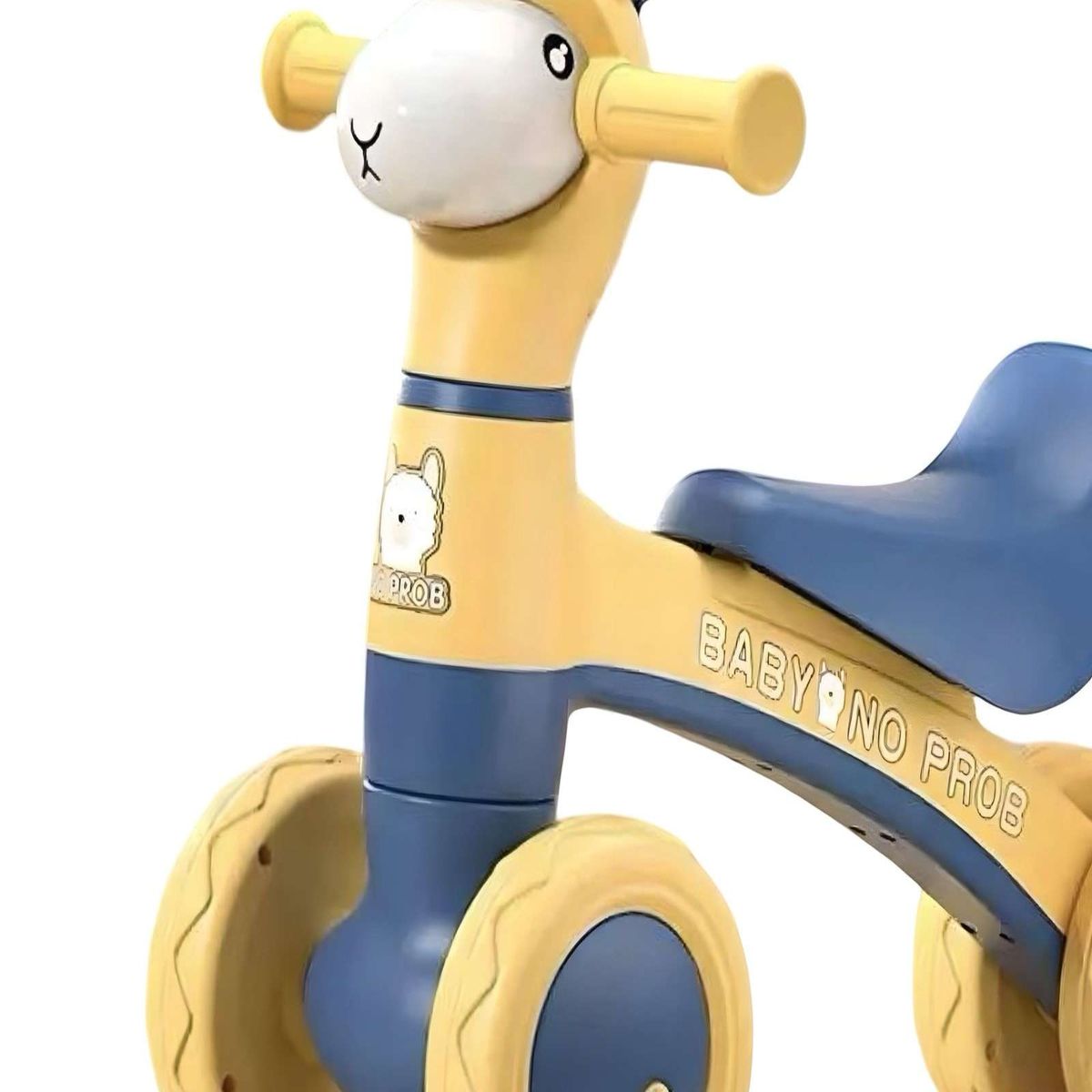 GENERICO - CORREPASILLO BEBE BICICLETA DE EQUILIBRIO AMARILLO
