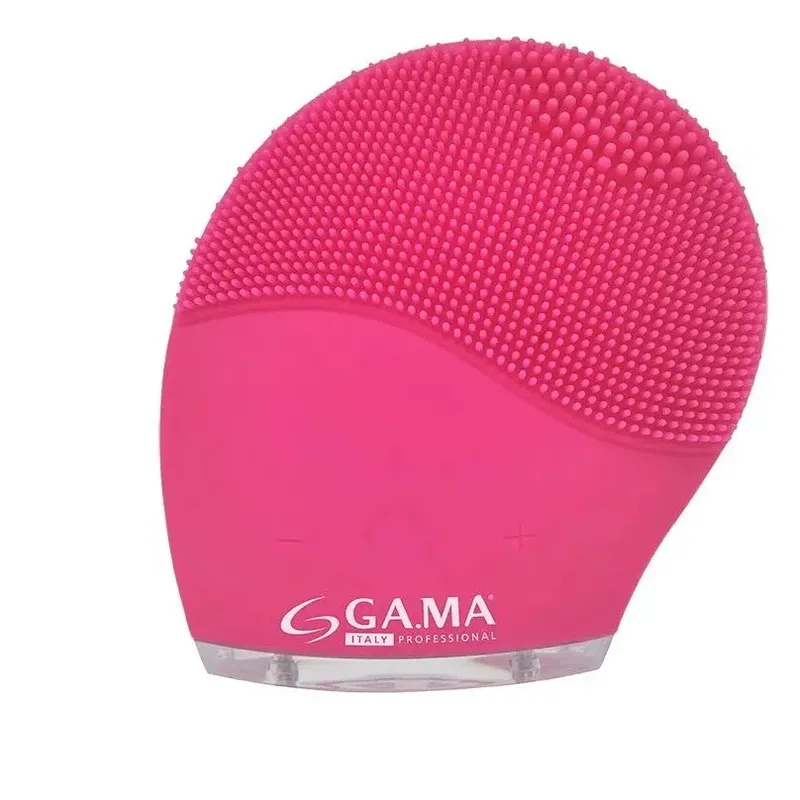 GAMA - Limpiador Masajeador Facial Gama Moon Cleaner Cuerpo Piel Rosa Chicle