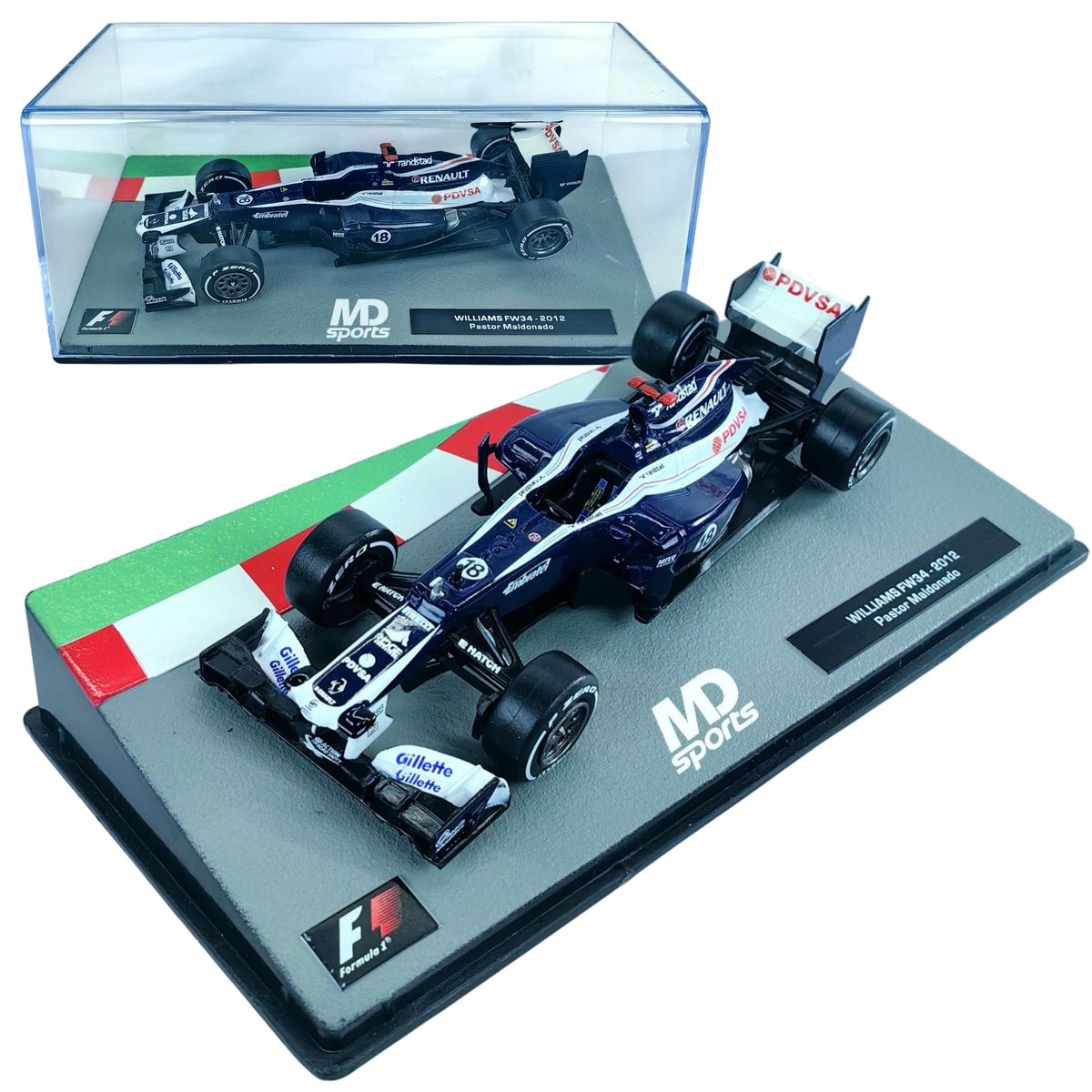 FORMULA 1 - Auto Formula 1 Williams FW34 2012 #18 Pastor Maldonado 1:43
