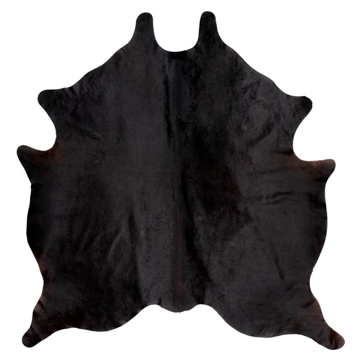 GENERICO - Alfombra Living Cuero De Vaca CafeNegro 180x200cm