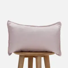 BABYROSEN - Cojín Muselina Rosa Pálido 50 x 30 x 8 cm