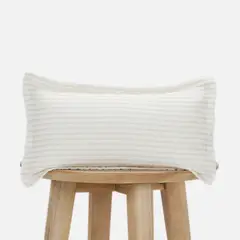 BABYROSEN - Cojín Muselina Rayas Arena 20 x 35 cm