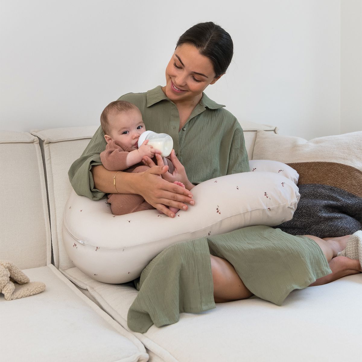 DOOMOO - Cojín Maternidad Buddy Mushrooms