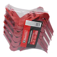BLACKSMITH - Set 10 Esquinero Grosor Material 4mm P/eslingas Hasta 4puLG