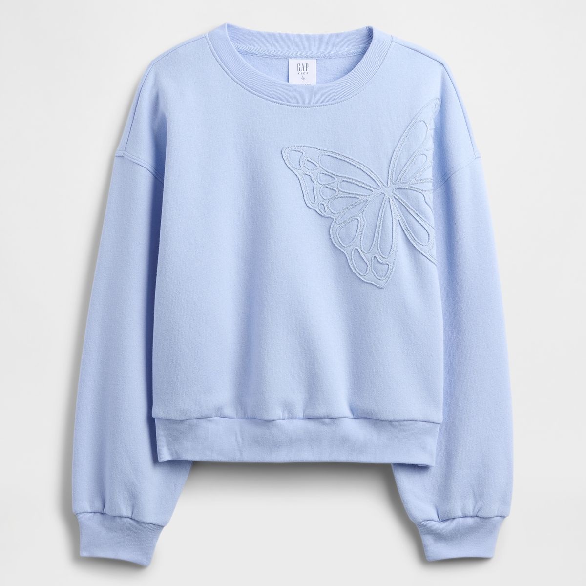 GAP - Polerón Gap Oversized Crewneck Sin Cierre Niña