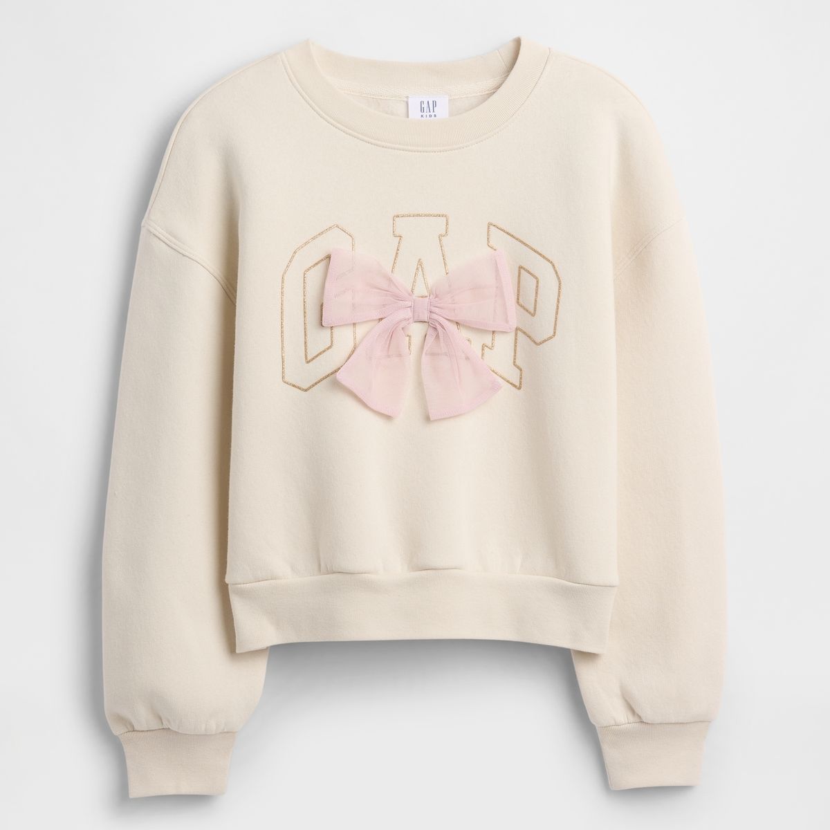 GAP - Polerón Gap Oversized Graphic Sin Cierre Niña