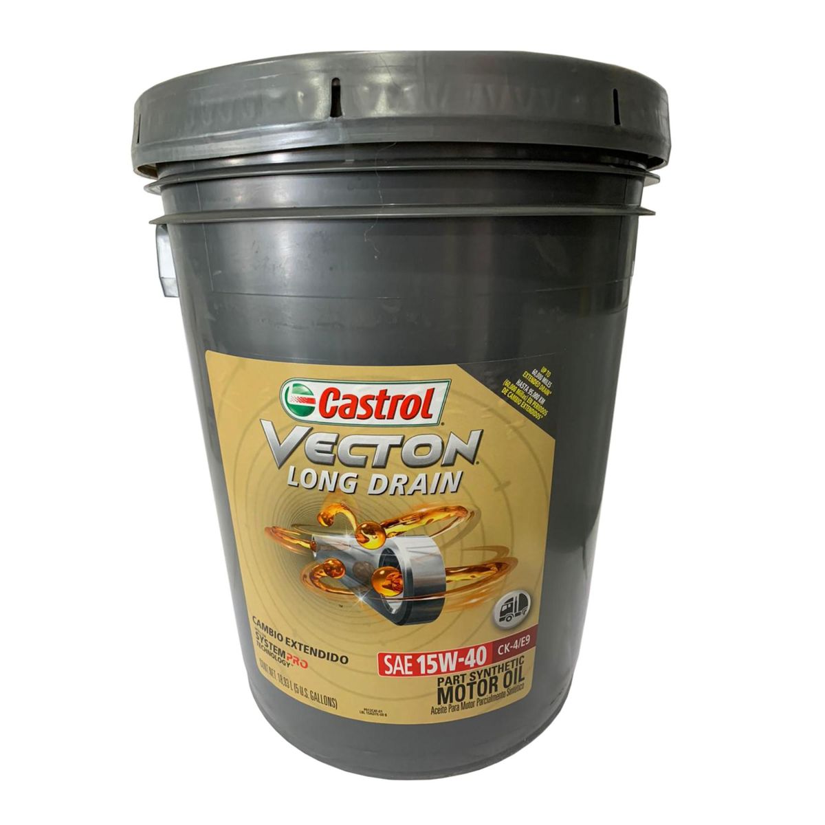 CASTROL - Aceite Motor Vecton Ld 15w40 Ck4/e9 19 Lts