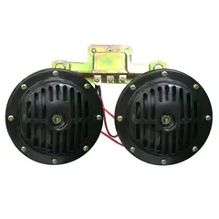 IMBEST - Bocina Doble Tipo Plato 12 Volts