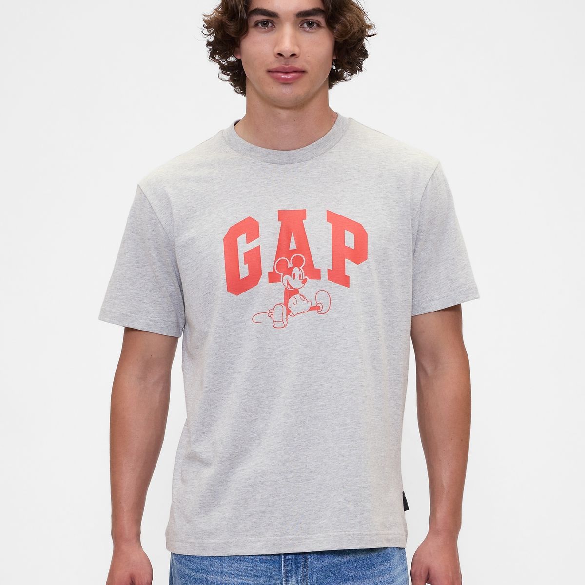 GAP - Polera Hombre Gap Logo Disney Manga Corta