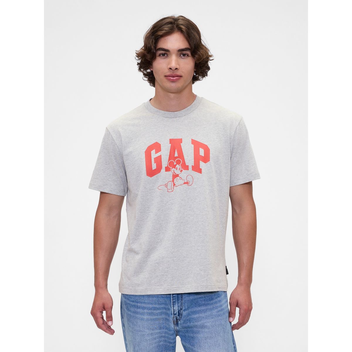 GAP - Polera Hombre Gap Logo Disney Manga Corta