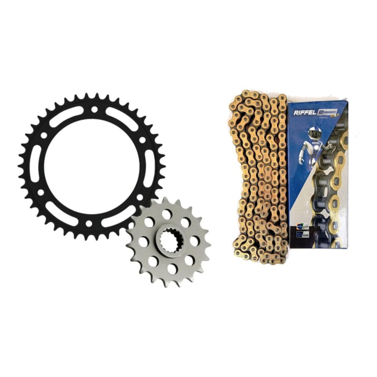 GENERICO - Kit De Transmision Para Moto Hyosung Gd 250r Con Oring