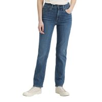 Jeans Mujer 724 High Rise Straight Azul