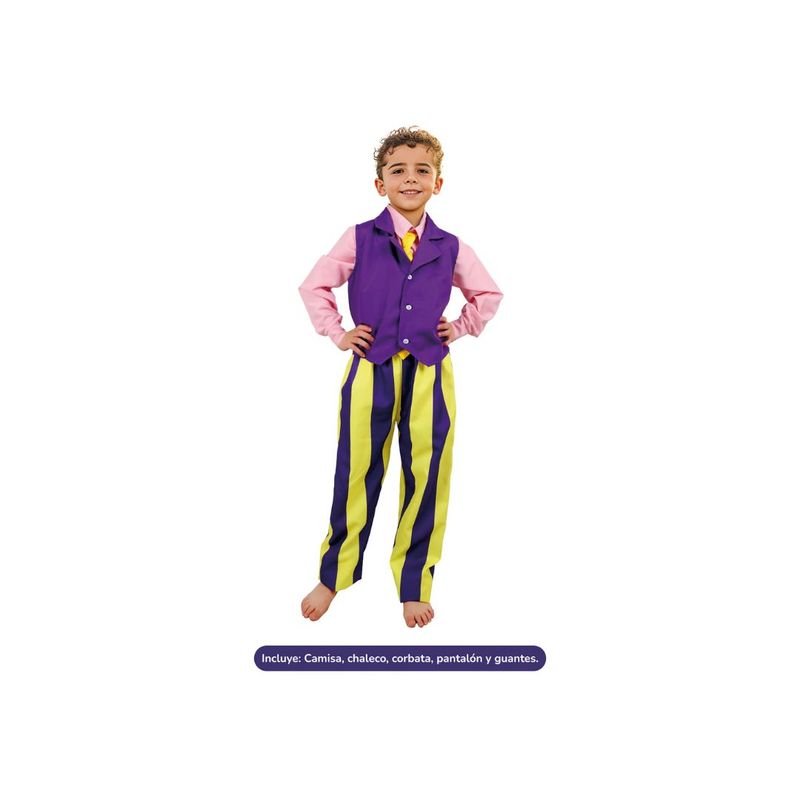 GENERICO - Disfraz Infantil PNK Talla 5-6 Años