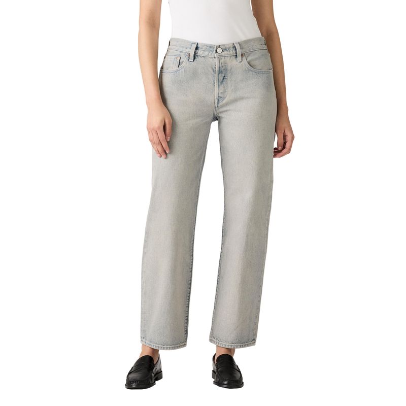 LEVIS - Jeans Mujer 501 '90s Ankle Gris Levis