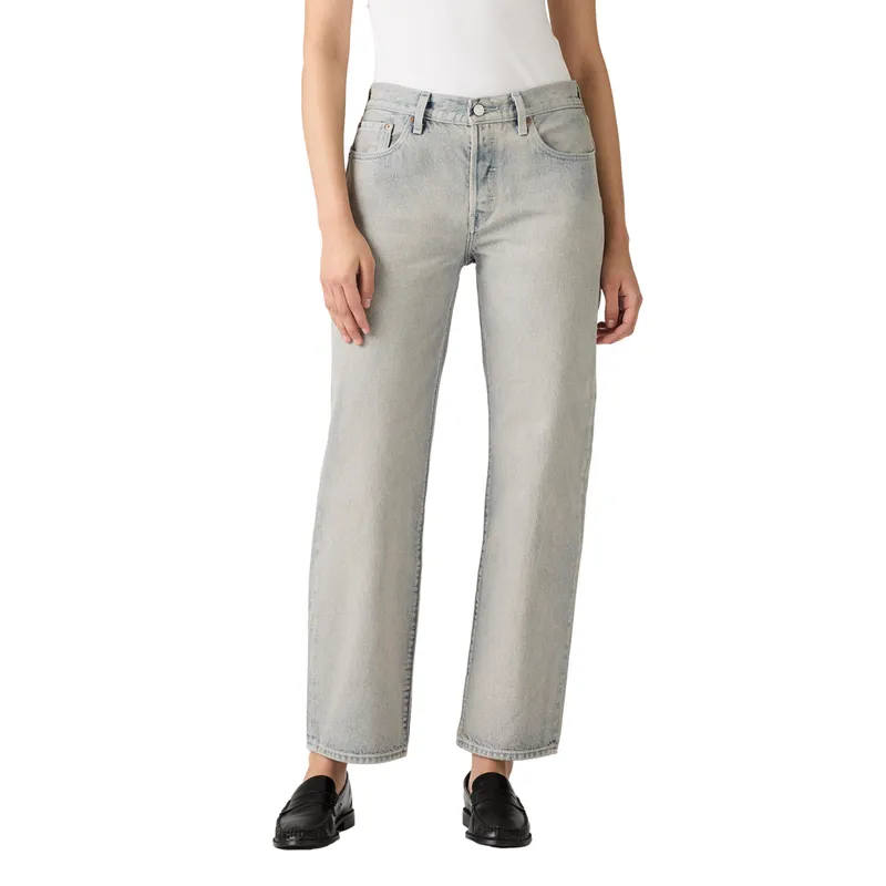 LEVIS - Jeans Mujer 501 '90s Ankle Gris Levis