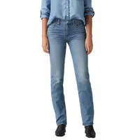 Jeans Mujer 314 Shaping Straight Azul