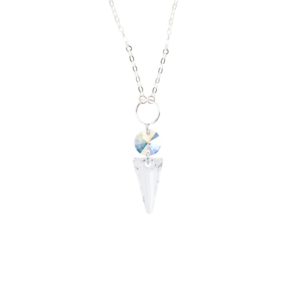 JOYAS MONTERO - Collar Mystic Plata 925 creado con cristales de Swarovski®