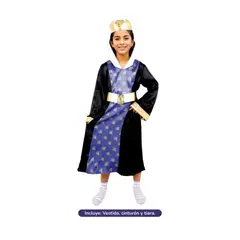 GENERICO - Disfraz Infantil Princesa Malvada Talla 7-9 Años