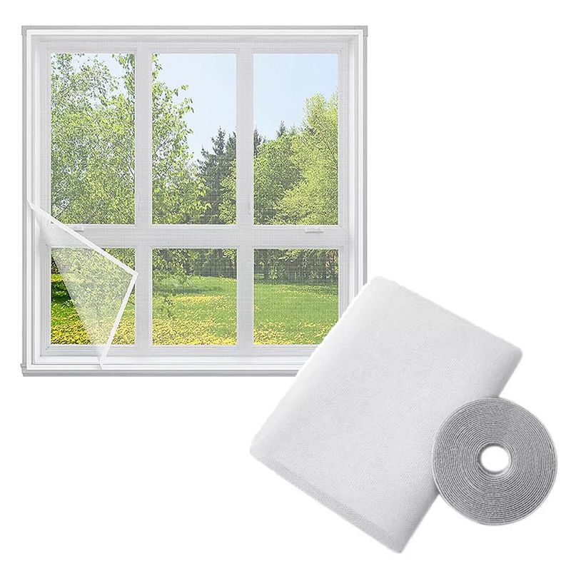 GENERICO - Malla Anti Mosquito Para Ventana Mosquitera Blanco