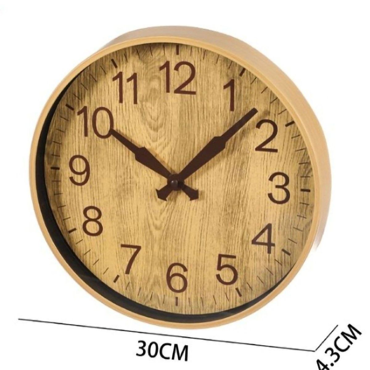 TOPSOC - Reloj Pared Madero Segundero 30cm